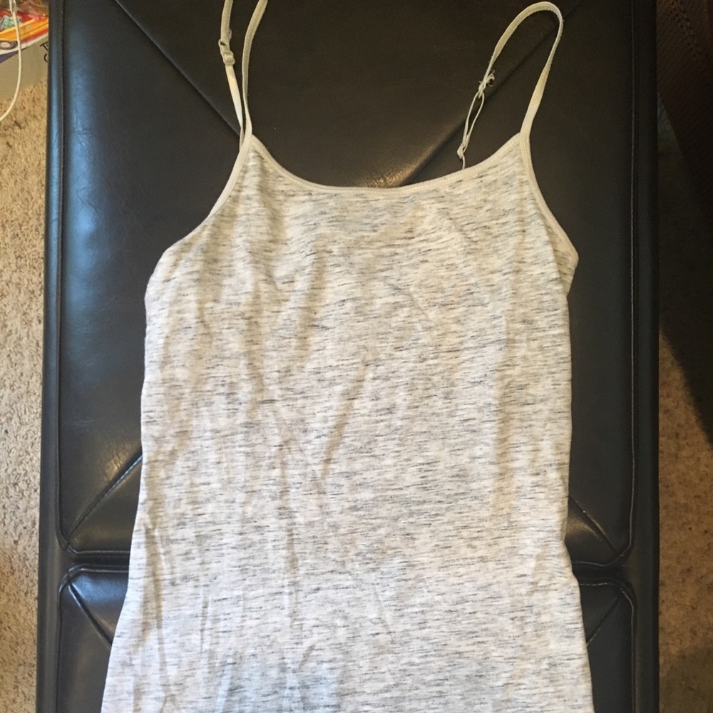 Heather grey tank top